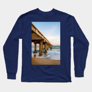 Dromana Pier, Dromana, Mornington Peninsula, Victoria, Australia Long Sleeve T-Shirt